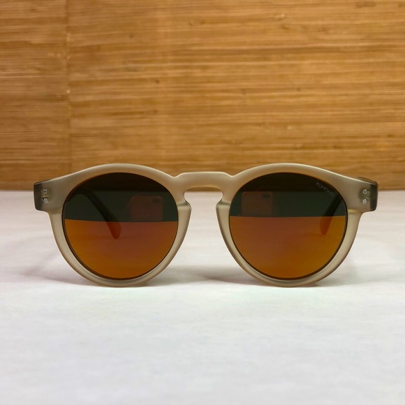 KOMONO Clement Frost Sunglasses NEW round UV400 main image 2
